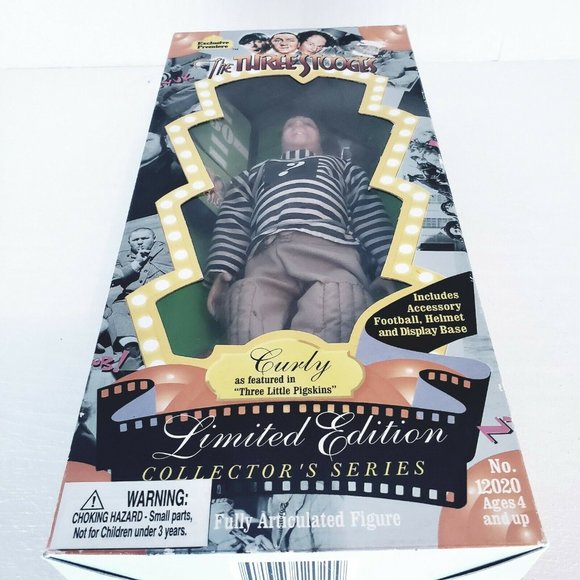 The Three Stooges Doll Collector's Edition Curly - Picture 7 of 12